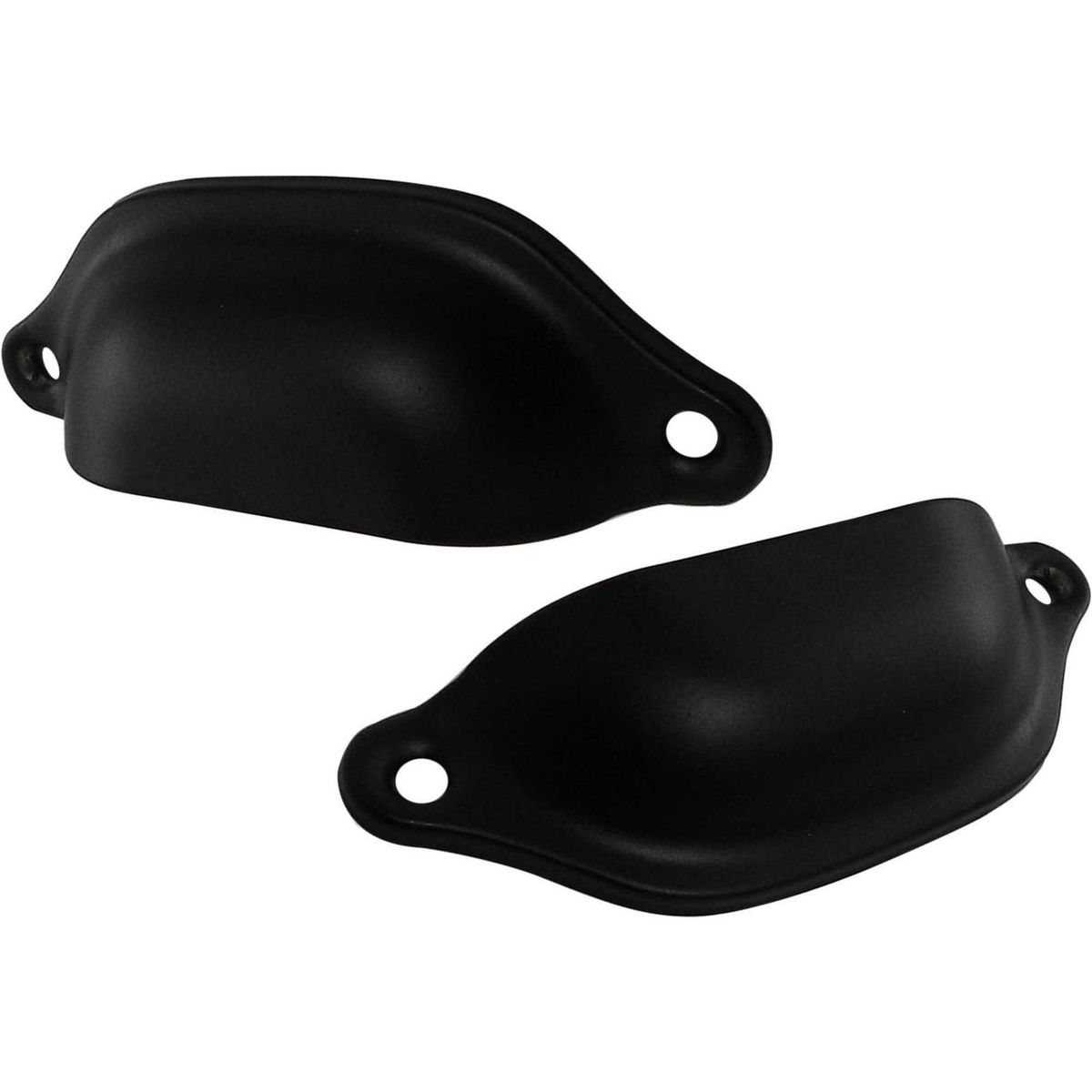 MAMUT - Tirador tipo concha 97 x 35 mm negro 1 unid