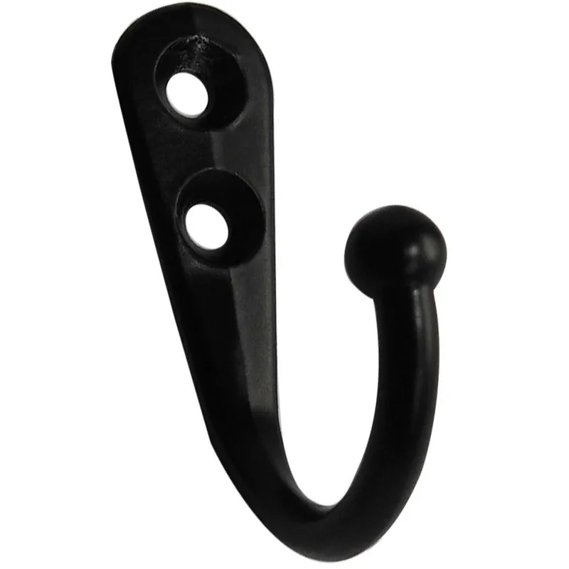 MAMUT - Colgador Simple Metal Negro