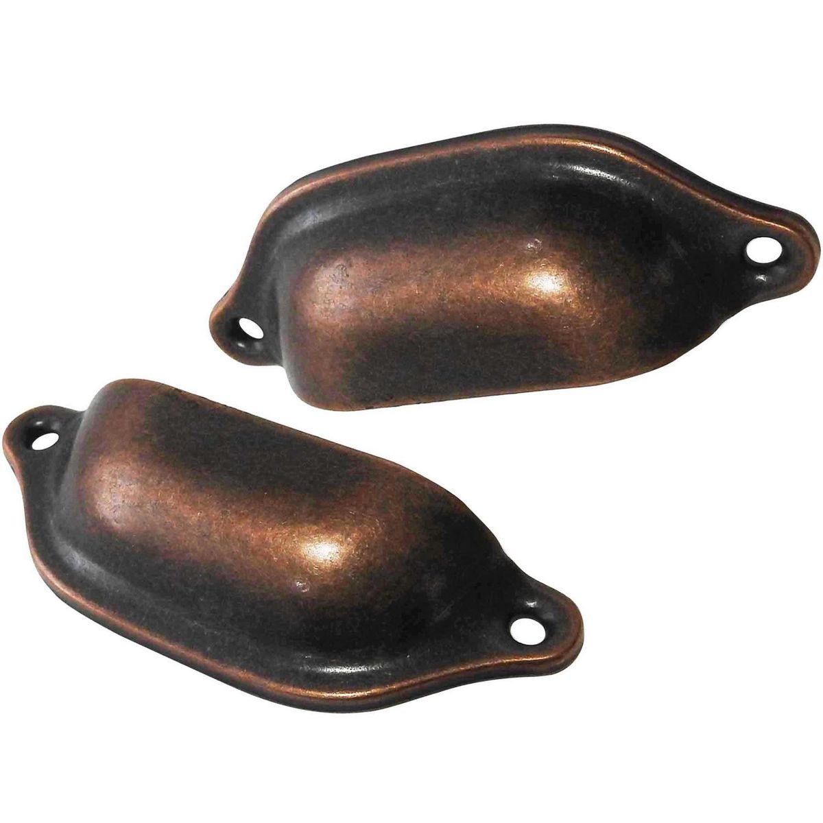 MAMUT - Tirador tipo concha 97 x 35 mm bronce antiguo 1 unid