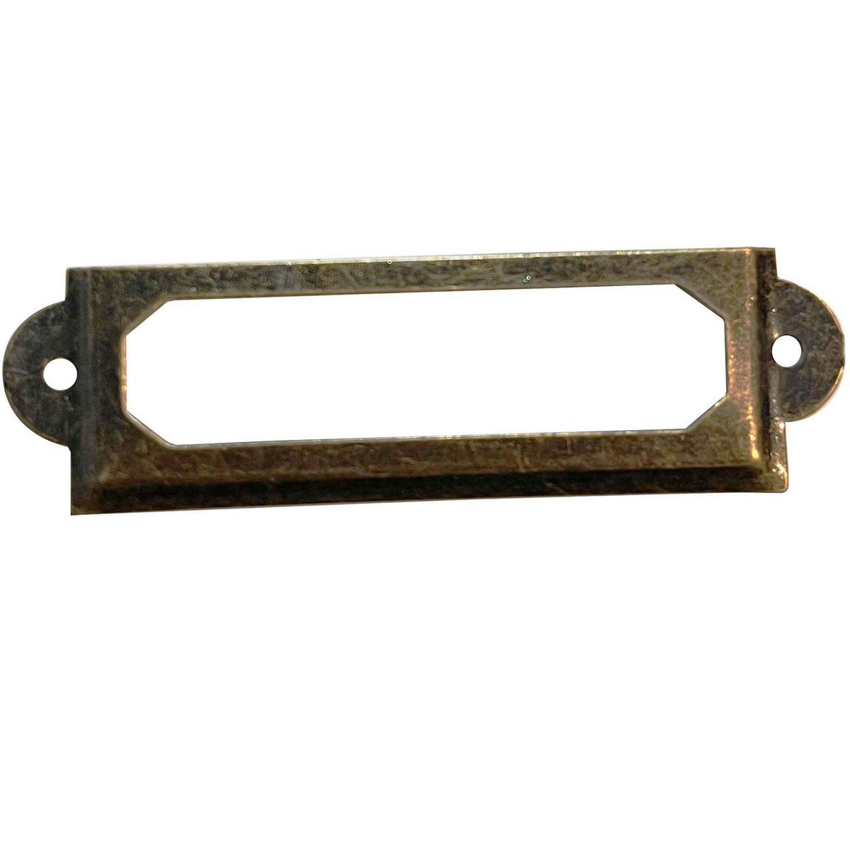 MAMUT - Tarjetero rectangular 60 x 17 mm bronce antiguo 1 unid