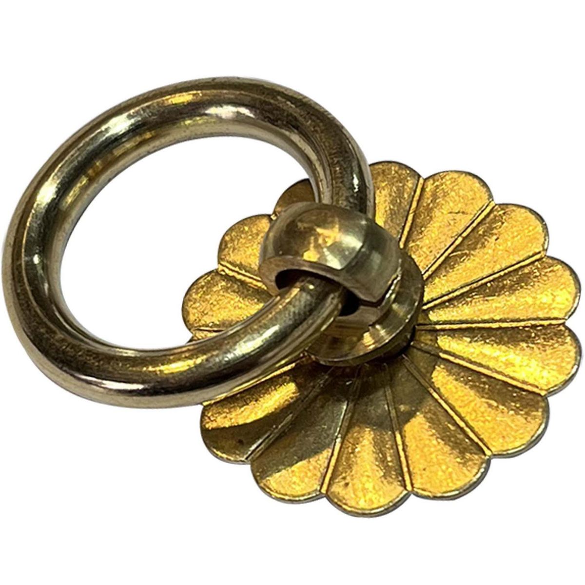 MAMUT - Tirador decorativo c/manilla 31 x 43 mm bronceado brillante 1 unid