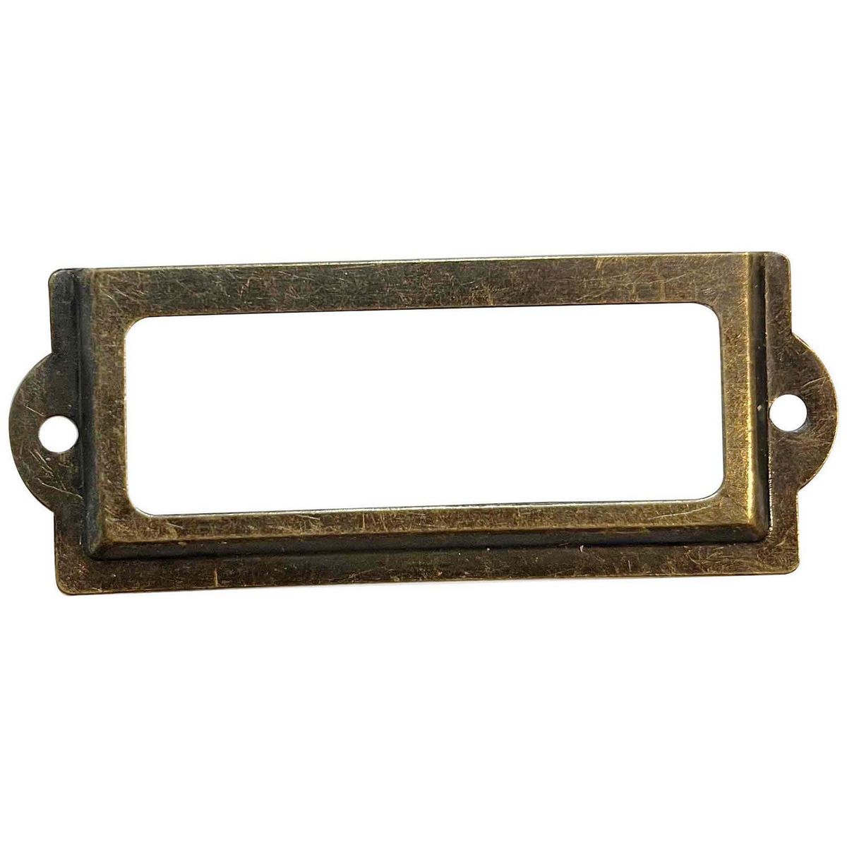 MAMUT - Tarjetero rectangular 83 x 30 mm bronce antiguo 1 unid