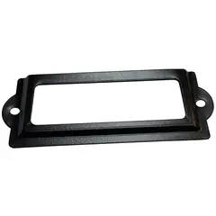 MAMUT - Tarjetero rectangular 83 x 30 mm negro 1 unid