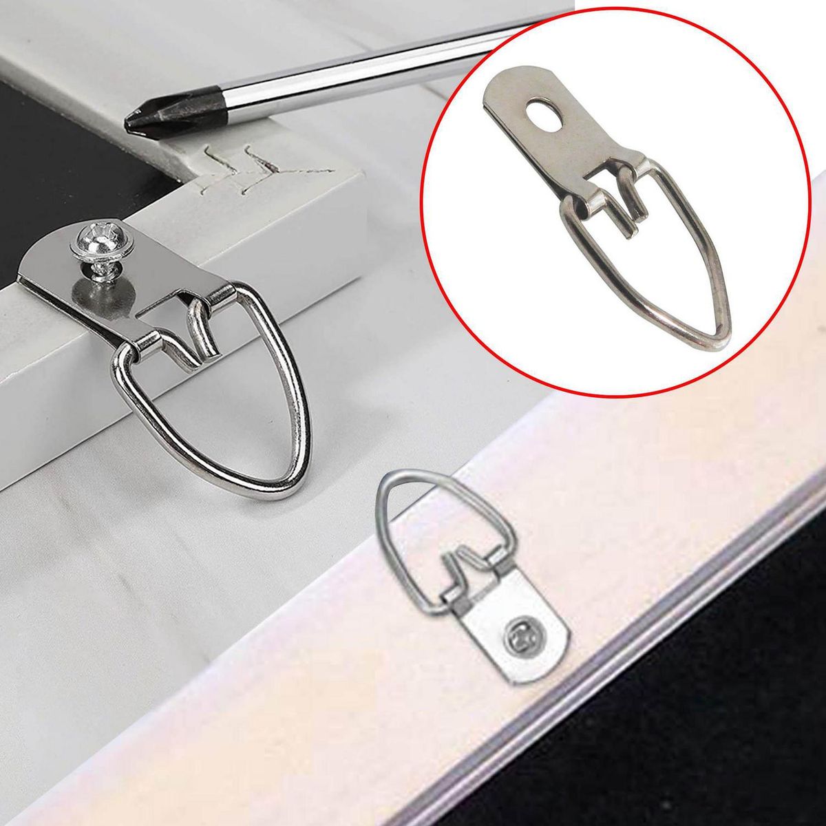 MAMUT - Colgador cuadro multiuso 10 x 32 mm zincado 2 unid