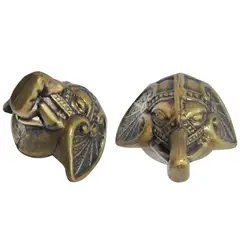 MAMUT - Pata (soporte) decorativo 28 x 27 mm bronce envejecido 2 unid
