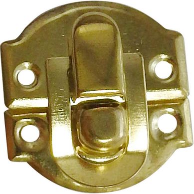 Broche decorativo 25 x 27 mm zincado amarillo 1 unid