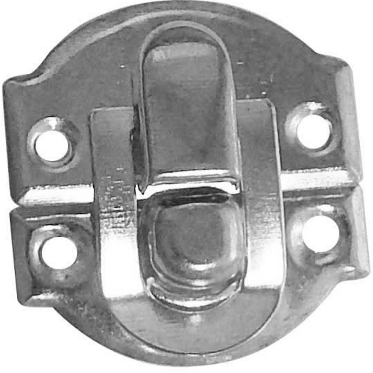 MAMUT - Broche decorativo 25 x 27 mm plateado 1 unid