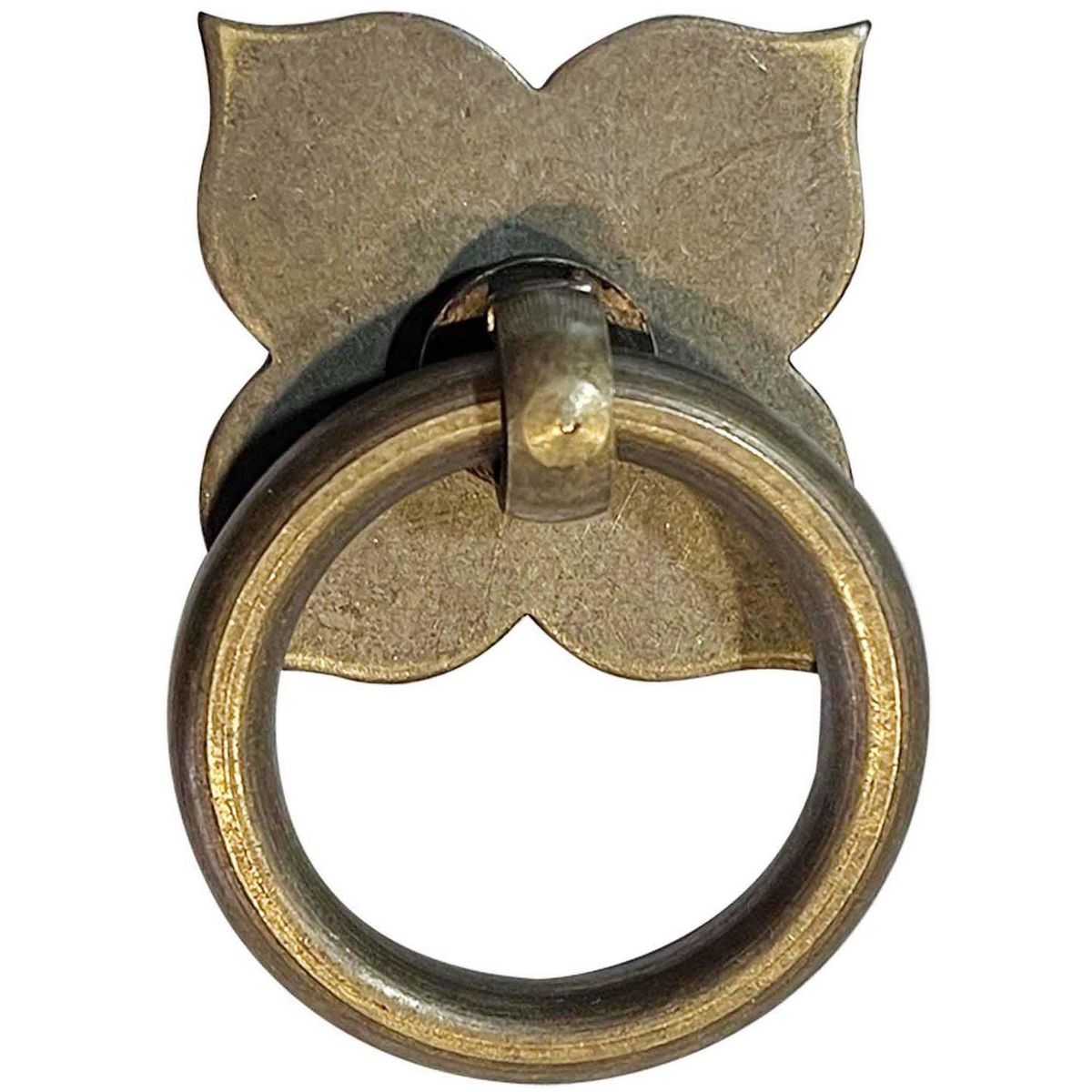 MAMUT - Tirador decorativo c/manilla "trebol" 31 x 47 mm bronceado 1 unid