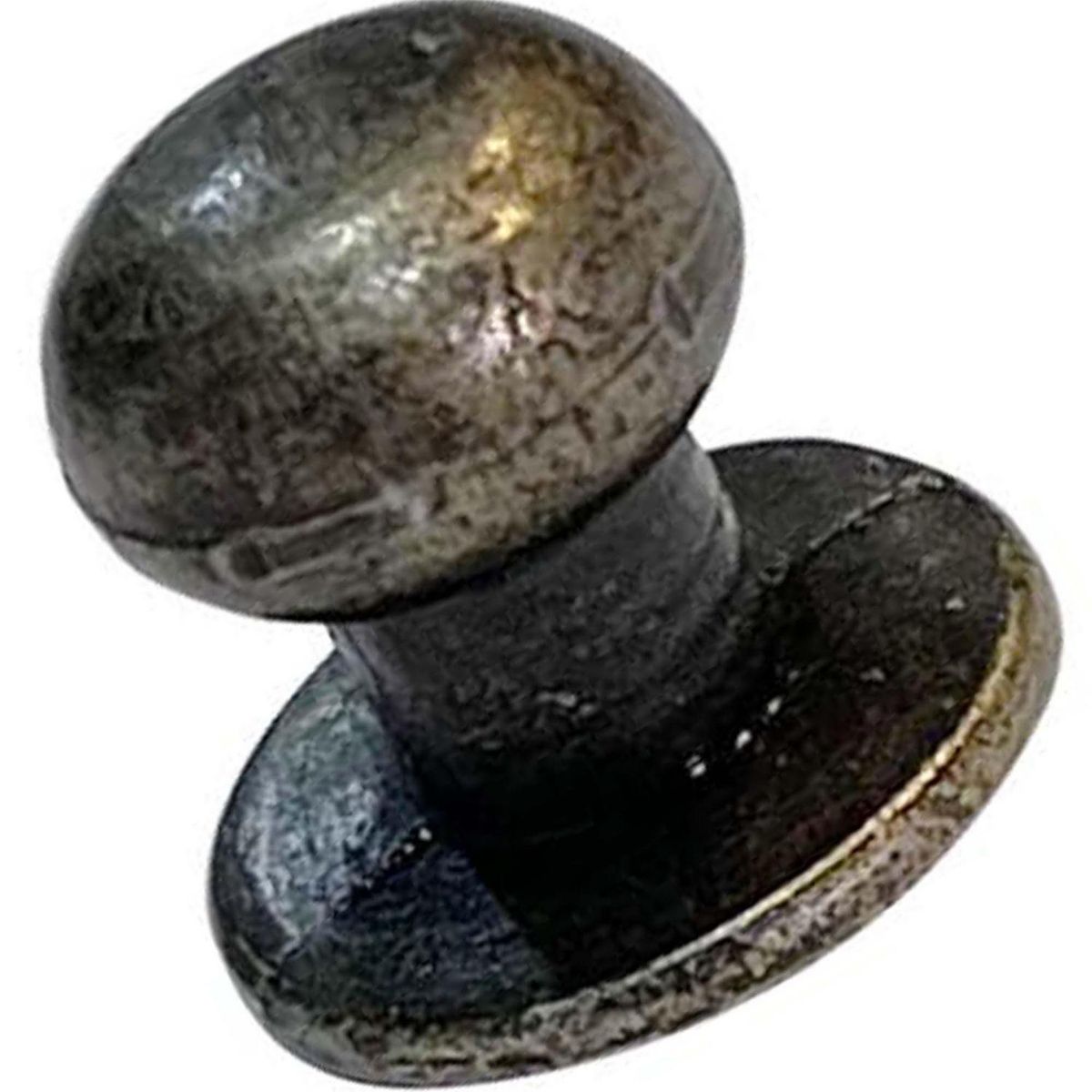 MAMUT - Tirador decorativo redondo c/diseño 9 x 11 mm bronce envejecido 1 unid