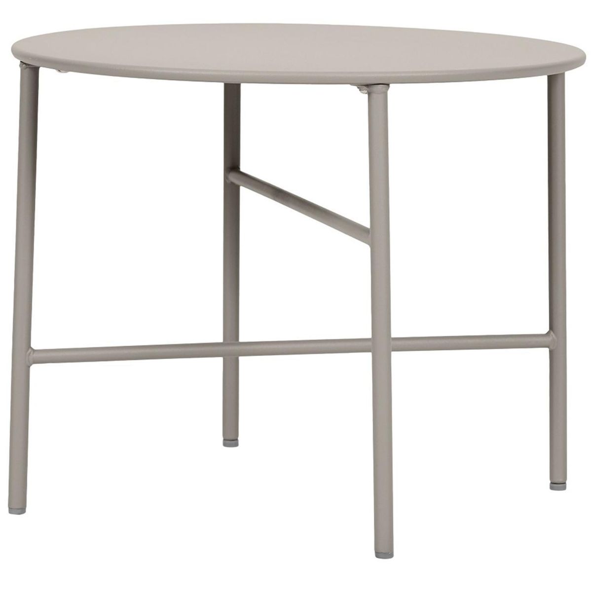 OUTFIT - Mesa de Terraza Redonda Metal 50x40x50 Gris