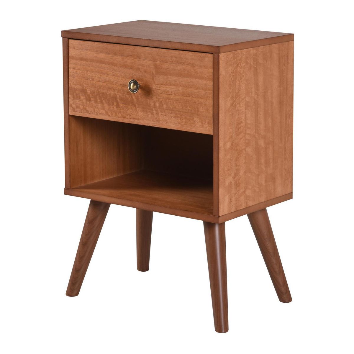 CIC - Velador 1 Cajón(es) Gales 45x63x35 cm Haya