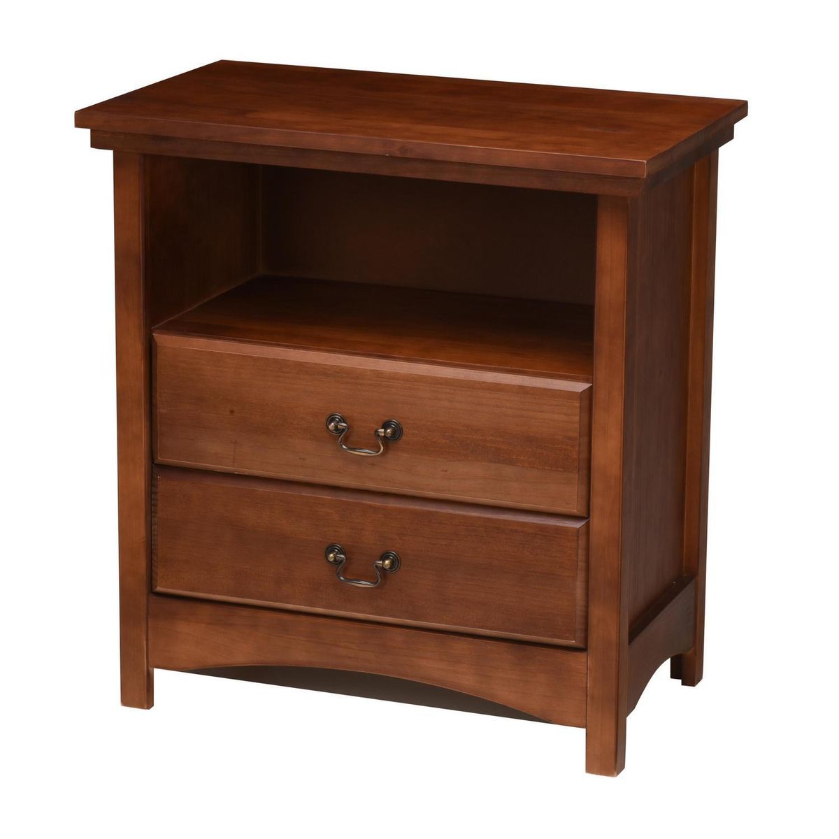 CIC - Velador 2 Cajón(es) Indo 66x69x40 cm Marrón