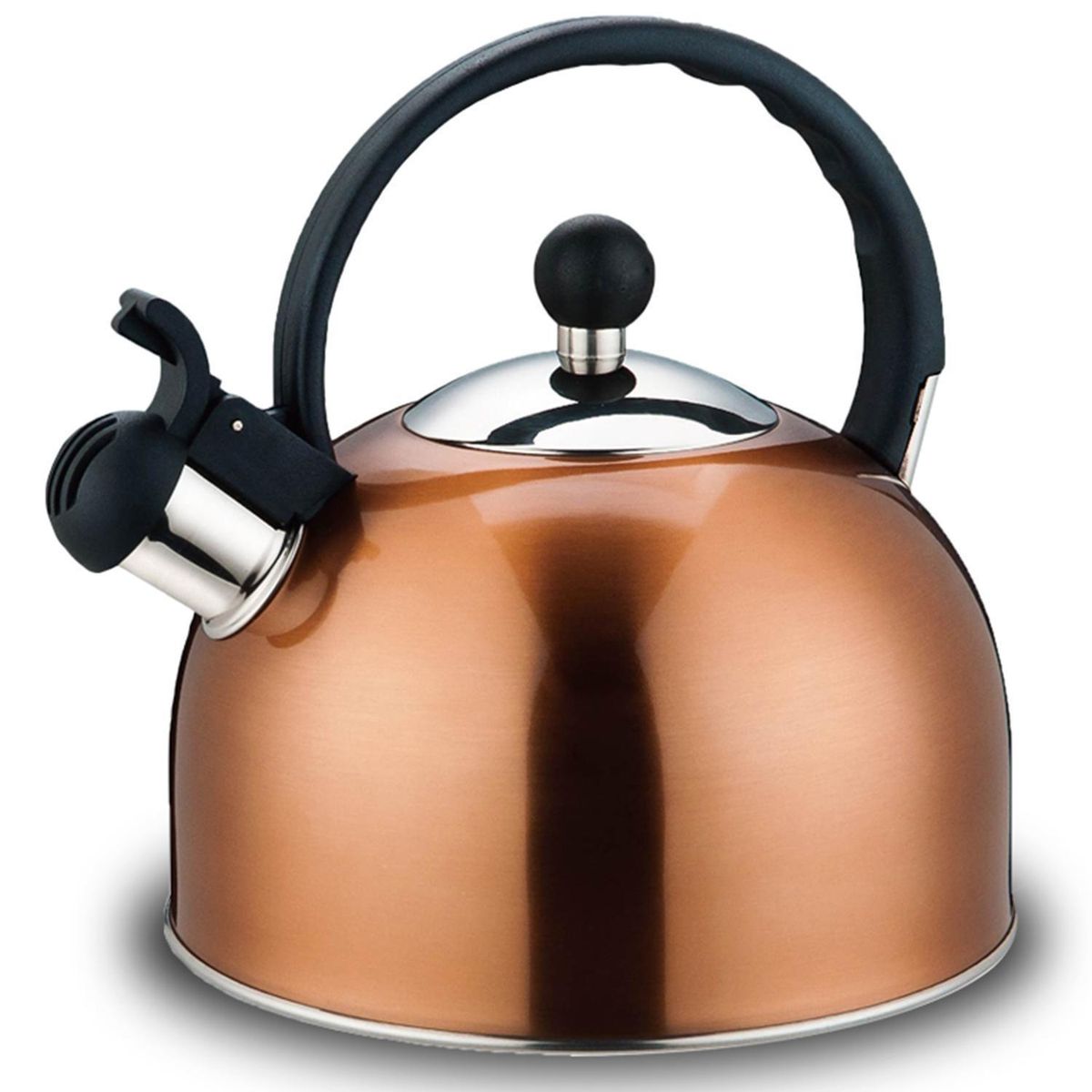 IDETEX - Tetera Minerve 3 l Acero Inoxidable Cobre