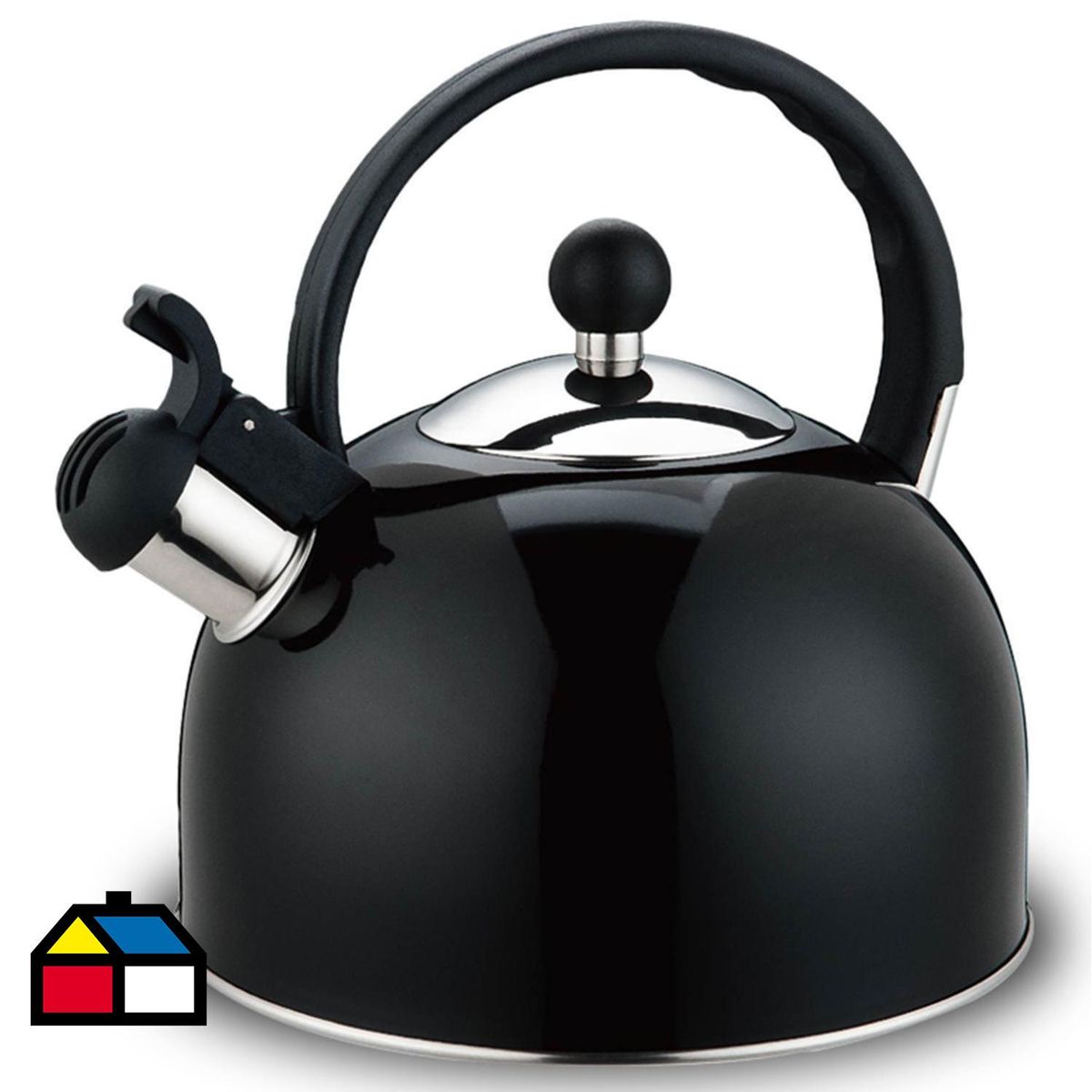 IDETEX - Tetera Minerve 3 l Acero Inoxidable Negro