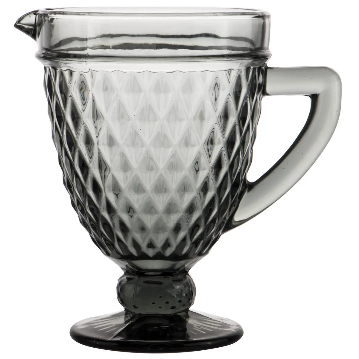 IDETEX - Jarro de vidrio 1 litro Murano Gris