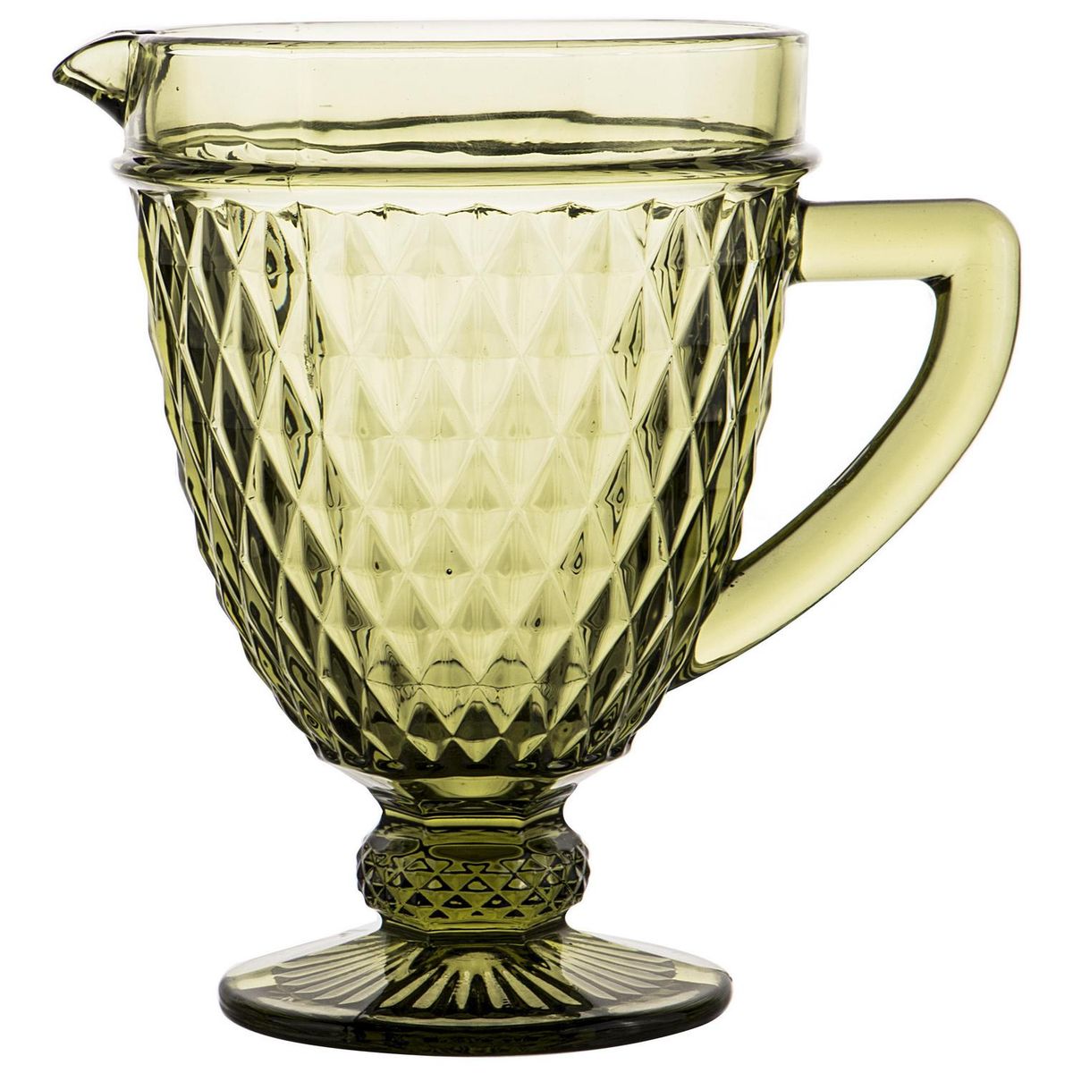 IDETEX - Jarro de vidrio 1 litro Murano Verde