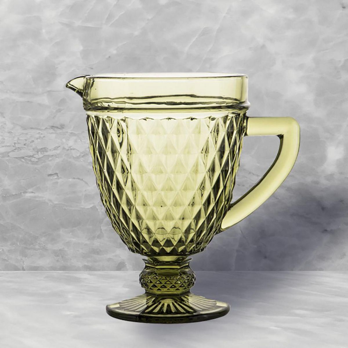 IDETEX - Jarro de vidrio 1 litro Murano Verde