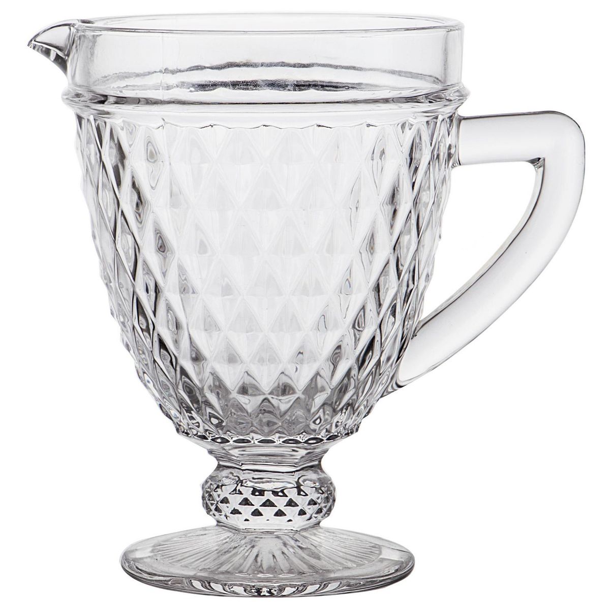 IDETEX - Jarro de Vidrio 1 l Vincensa Transparente