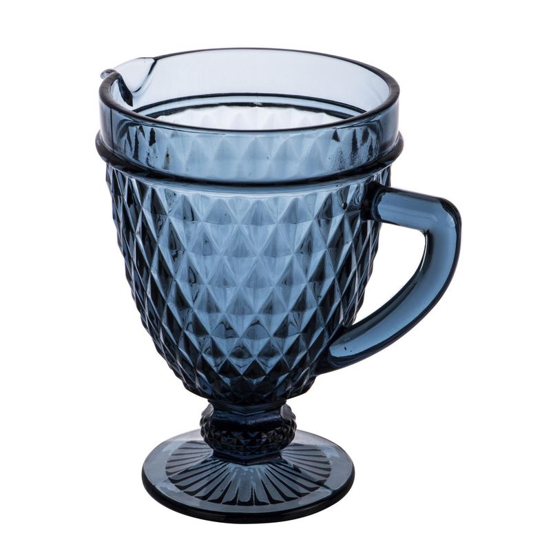 IDETEX - Jarro de vidrio 1 litro Murano Azul