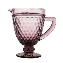 IDETEX - Jarro de vidrio 1 litro Murano Rosa