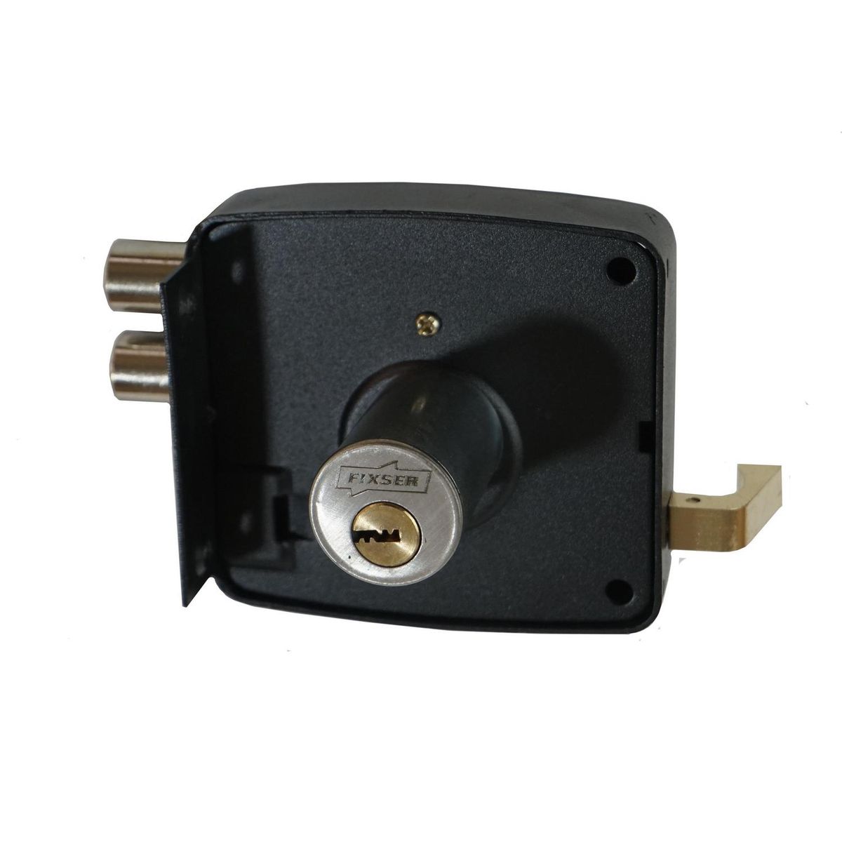 FIXSER - Cerradura Sobreponer multipunto FX c/caja reja cilindro incorporado