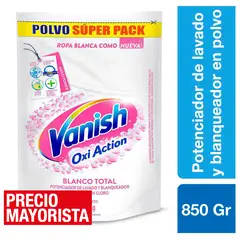 VANISH - Quitamanchas blanco rosa doypack 850 gr