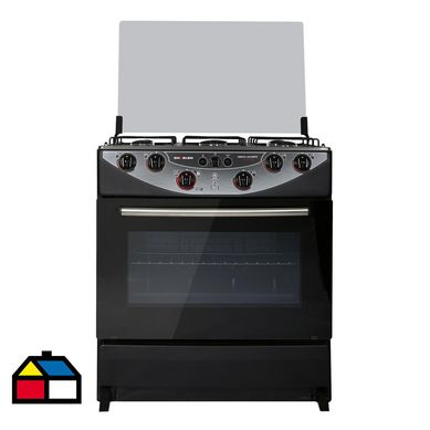Cocina a Gas 5 Platos Negro CH-9955NG