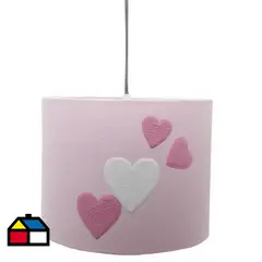 CONCEPT - Lámpara colgar Corazon Puff