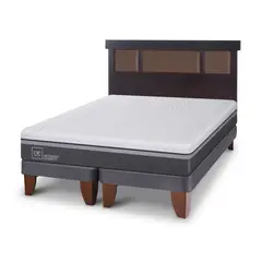 CIC - Cama 2 plazas Europea Ortopedic Advance Gris