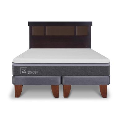 Imagen 2 del producto Cama 2 plazas Europea Ortopedic Advance Gris