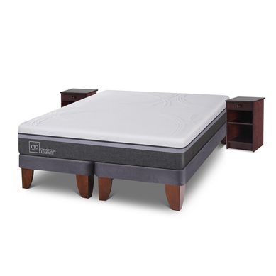 Cama Europea ortopedic advanCama Europea 2p velador new dublin choc