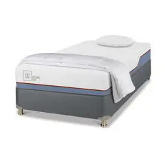 CIC - Cama 1.5 Plazas Americana Excellence Plus Blanco; Azul