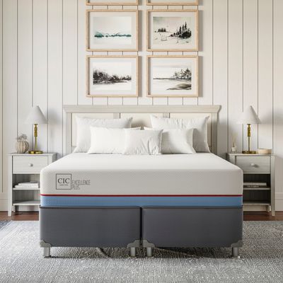 Imagen 2 del producto Cama 2 plazas Americana Excellence Plus Gris