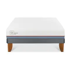 CIC - Cama Europea Excellence Plus Full Blanco; Azul