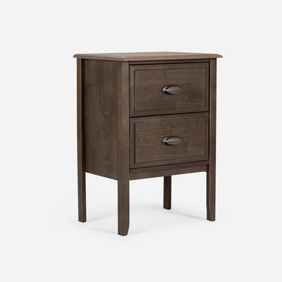 Imagen 2 del producto Velador 2 Cajón(es) Anna 49x70x37 cm Marron