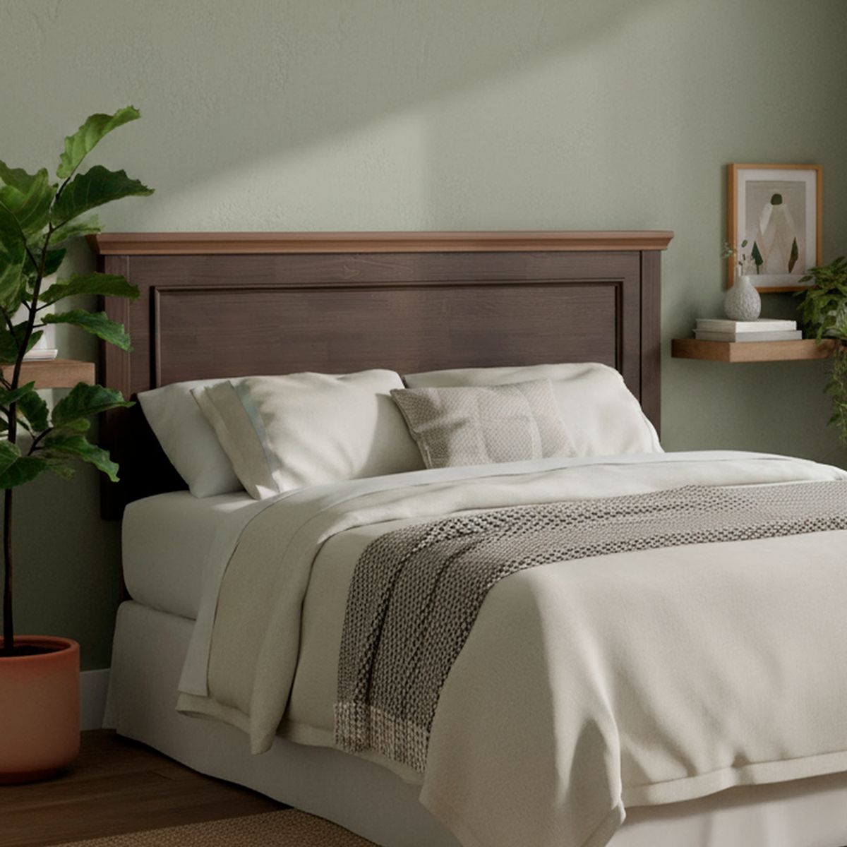 ROSEN - Respaldo King Anna Moka