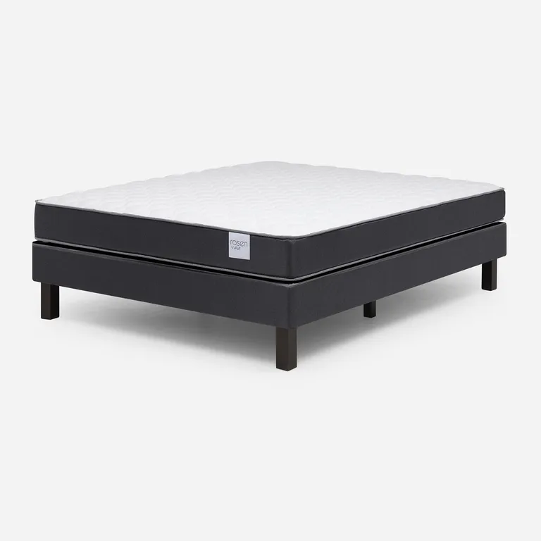 ROSEN Cama 2 plazas Europea Wave Gris