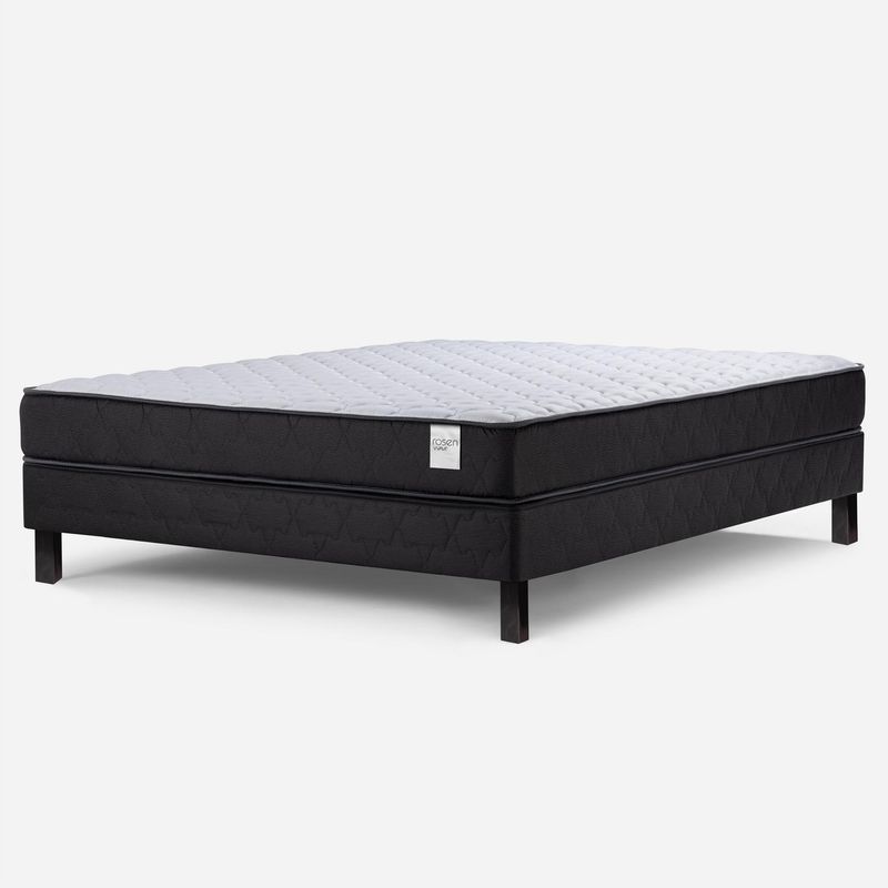 ROSEN - Cama 2 Plazas Europea Wave Grafito