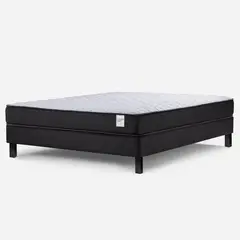 ROSEN - Cama Europea 2 plazas Wave Grafito