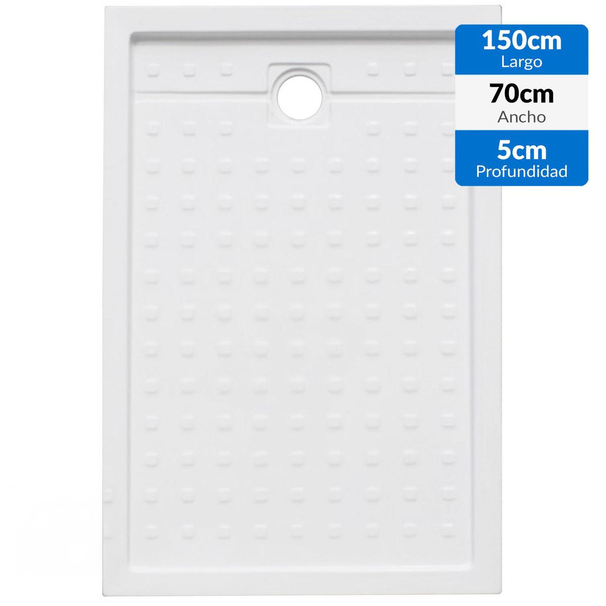 TEBISA - Receptaculo Metacrilato 150X70X5