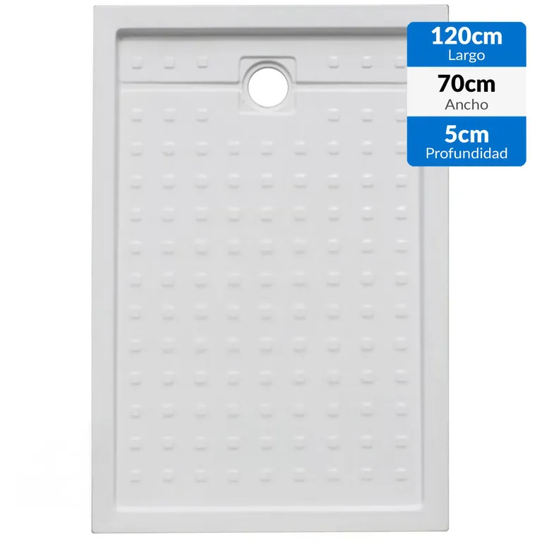 Receptaculo Metacrilato 120X70X5
