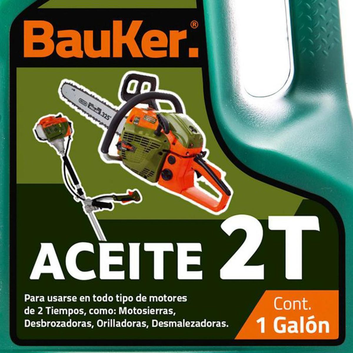 BAUKER - Aceite motor 2 tiempos - 3,8L