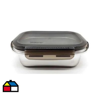 Hermtico acero microsafe 1.3 litros.
