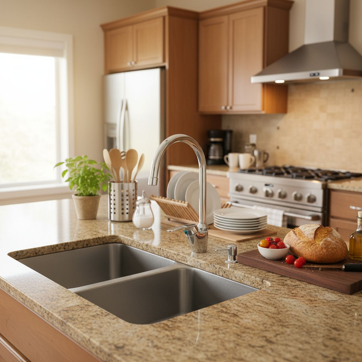 NIBSA - Monomando Lavaplatos Vertical Sweet Cromado