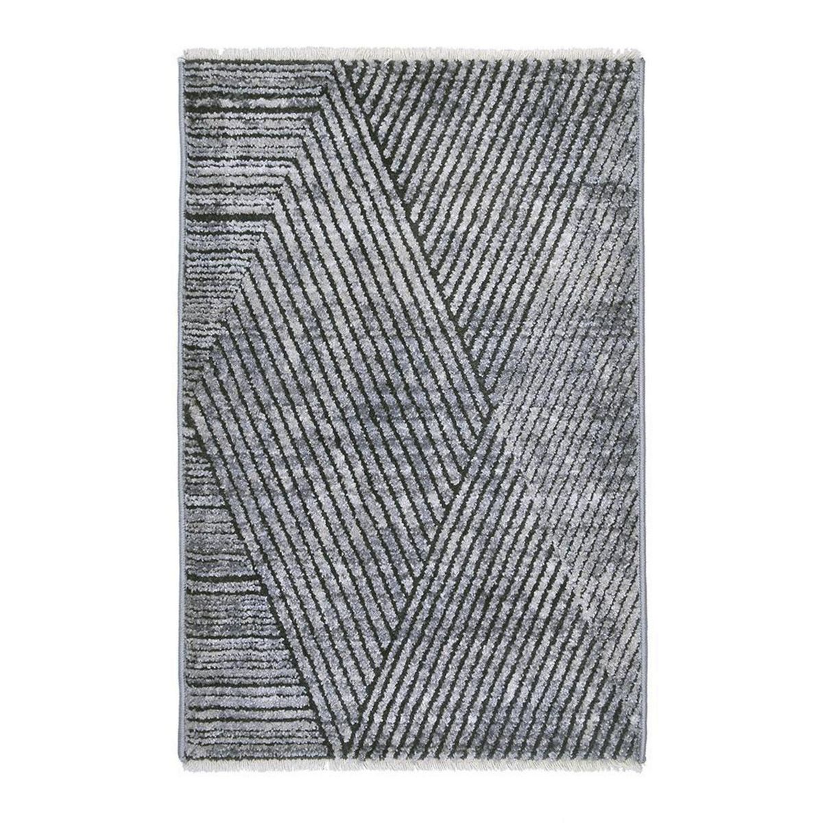 MASHINI - Alfombra frise Manhattan 3D 160x230 cm austral