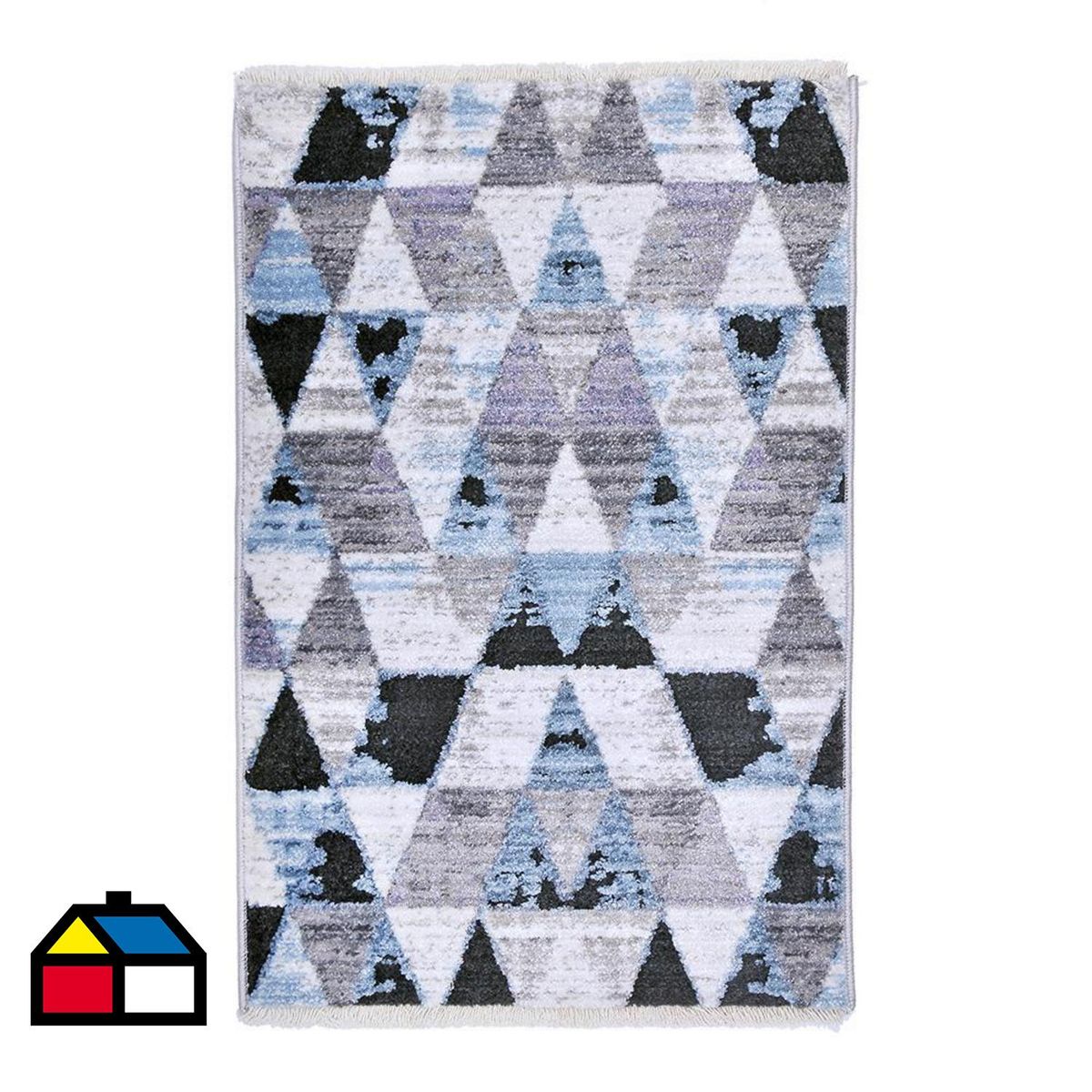 MASHINI - Alfombra frise Manhattan 3D 160x230 cm alameda