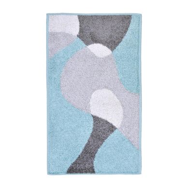 Alfombra frise Venecia 50x90 cm ondas.