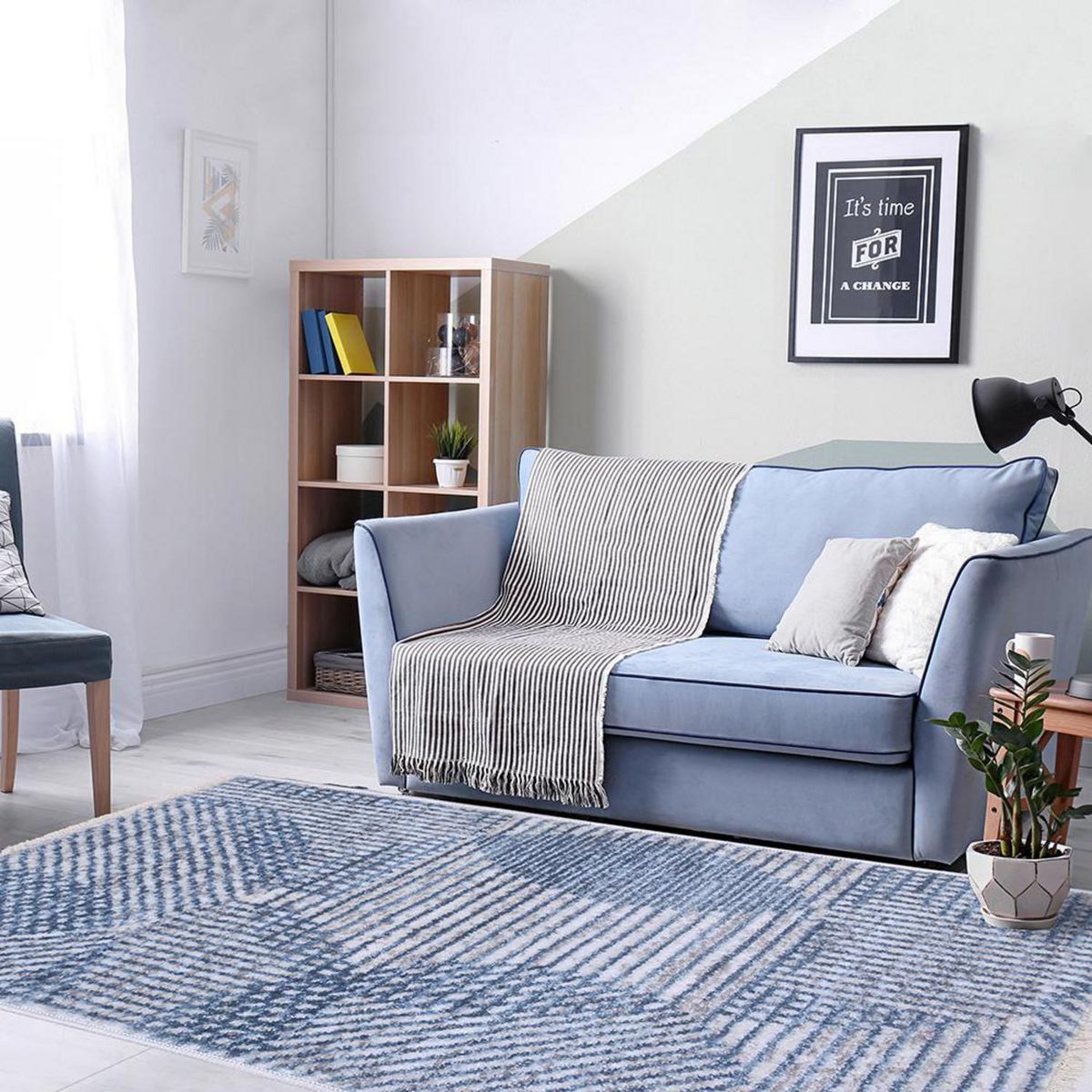 MASHINI - Alfombra Alerces 150x200 cm Polipropileno Multicolor