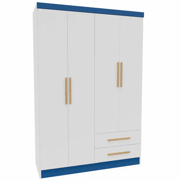 Clóset 1 Puerta(s) 1 Cajón(es) 1 Repisa(s) 121x180x47 cm Blanco