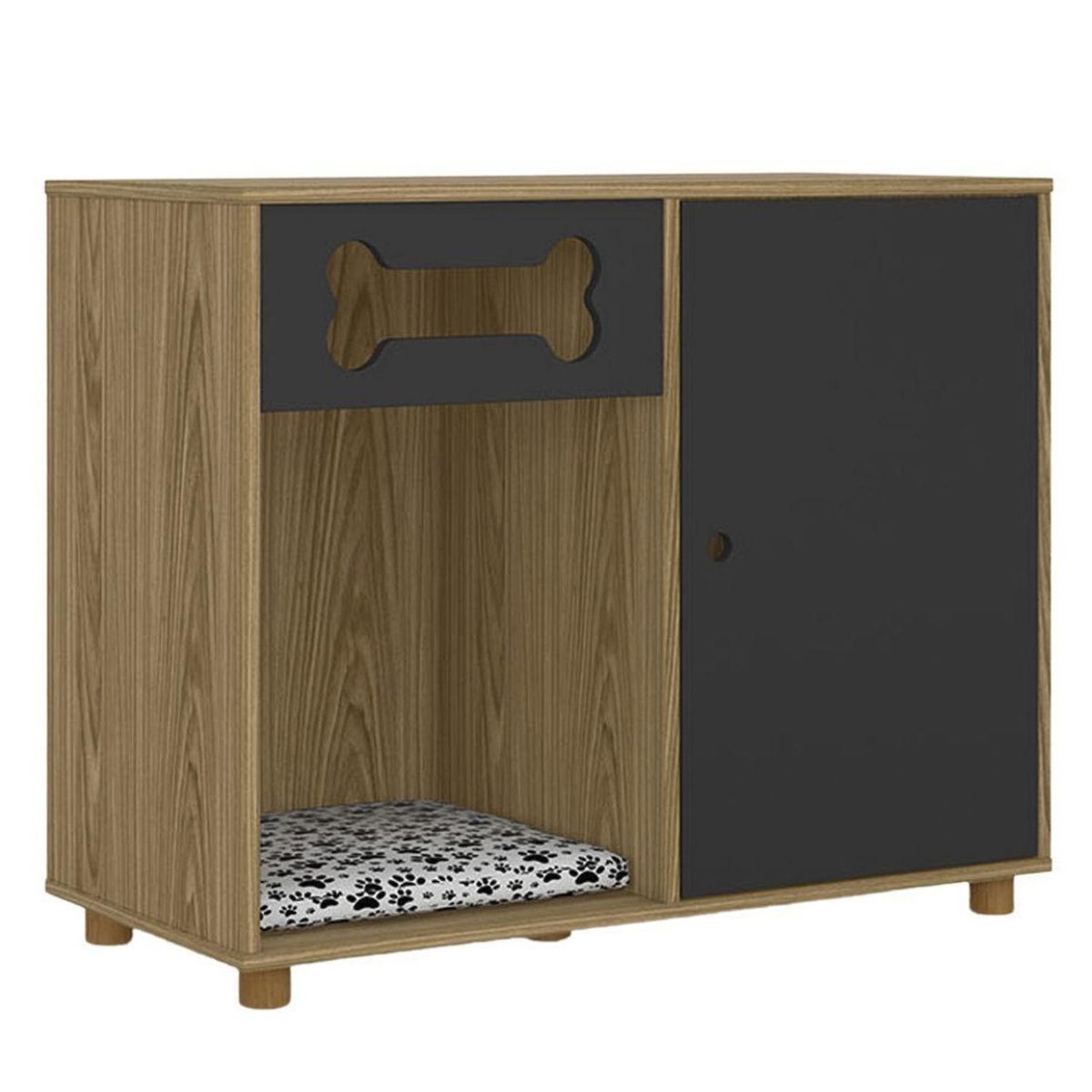 HOGA - Aparador mascota dog lorenzo 76x85x42 cm